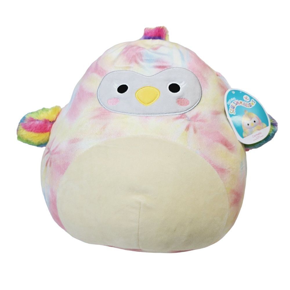 Squishmallows Carmella Tie Dye Penguin Plush Rainbow‎ Exclusive Walgreens 2021